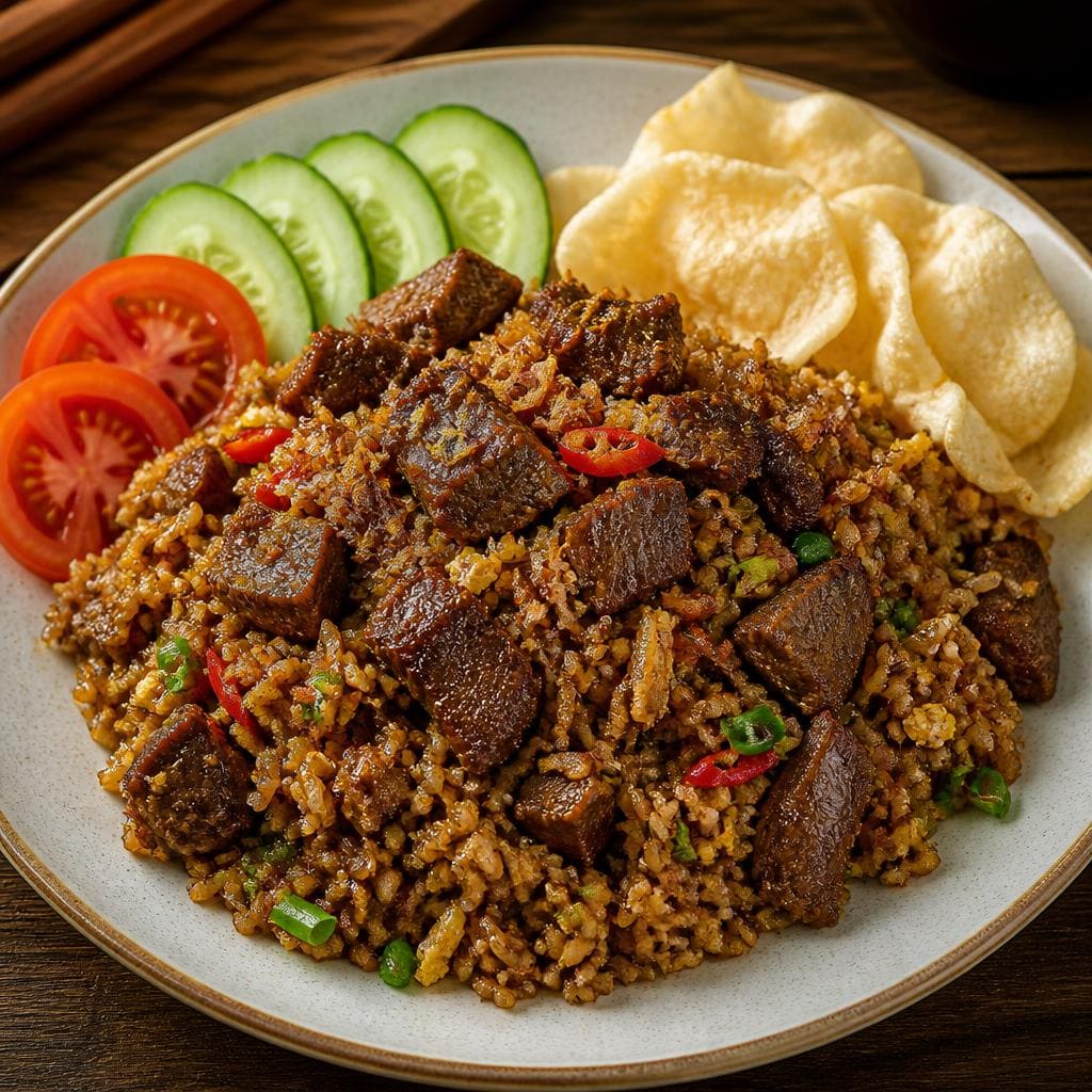 Nasi Goreng Daging/kambing